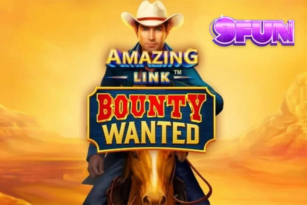 Cenário de deserto do jogo Amazing Link Bounty Wanted com elementos de faroeste